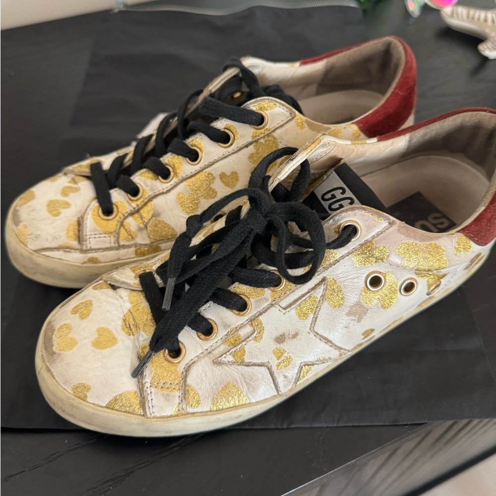 Golden Goose Heart Sneakers